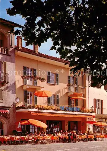 AK / Ansichtskarte Ascona_TI Ristorante al pontile Ascona_TI