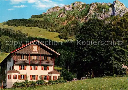 AK / Ansichtskarte Wertach Hotel Alpengasthof Pfeiffermuehle Wertach