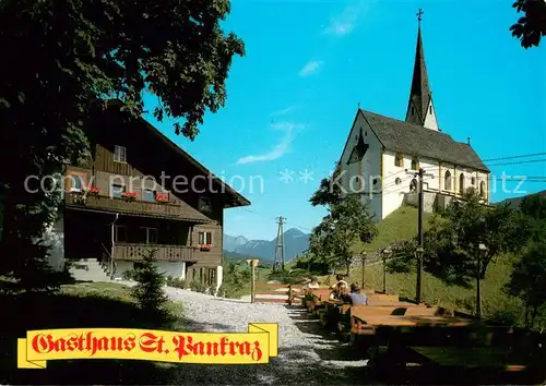 AK / Ansichtskarte Fuegen Gasthaus St Pankraz mit Kirche Fuegen