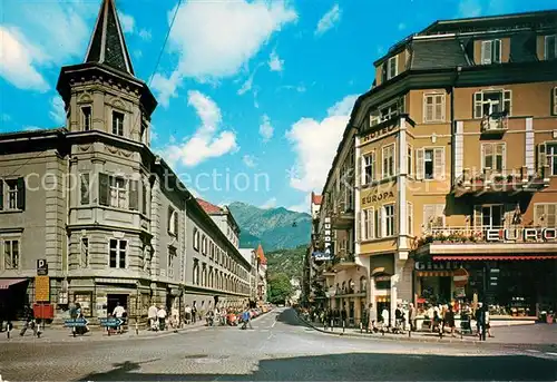 AK / Ansichtskarte Merano_Suedtirol Via delle Corse Merano Suedtirol