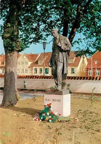 AK / Ansichtskarte Maribo Kaj Munks Statue Maribo