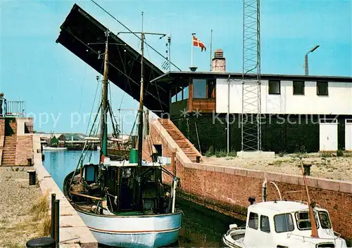 AK / Ansichtskarte Hvide_Sande Slusen Hvide Sande