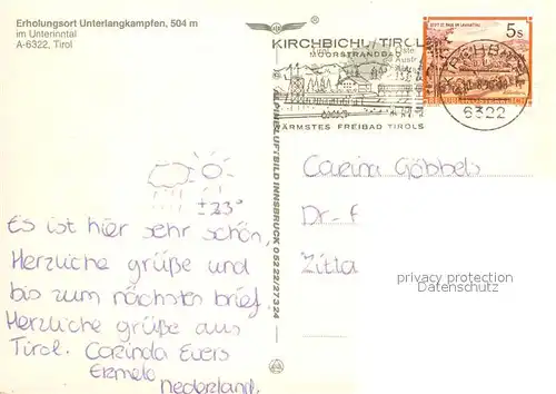 AK / Ansichtskarte Unterlangkampfen Ortsansicht Unterlangkampfen