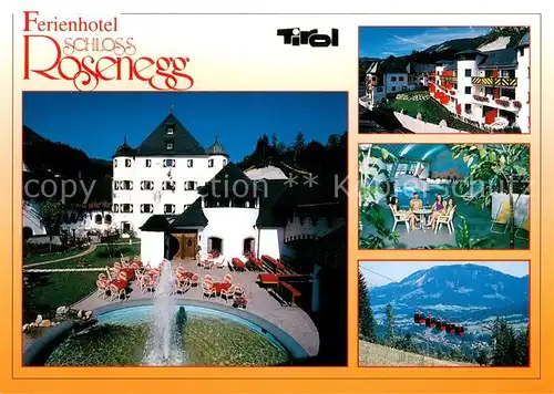 AK / Ansichtskarte Fieberbrunn_Tirol Ferienhotel Schloss Rosenegg Fieberbrunn Tirol