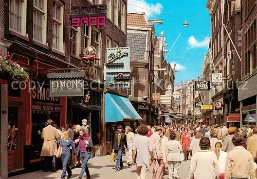 AK / Ansichtskarte Amsterdam_Niederlande Kalverstraat Amsterdam_Niederlande