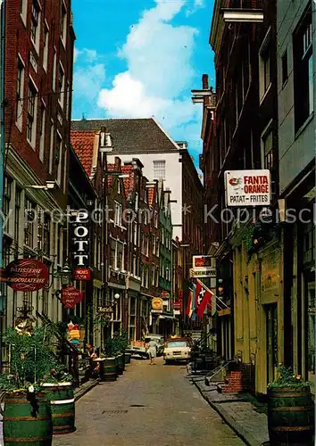 AK / Ansichtskarte Amsterdam_Niederlande Voetboogstraat Amsterdam_Niederlande