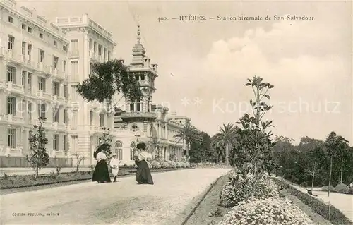 AK / Ansichtskarte Hyeres_les_Palmiers Station hivernale de San Salvadour Hyeres_les_Palmiers