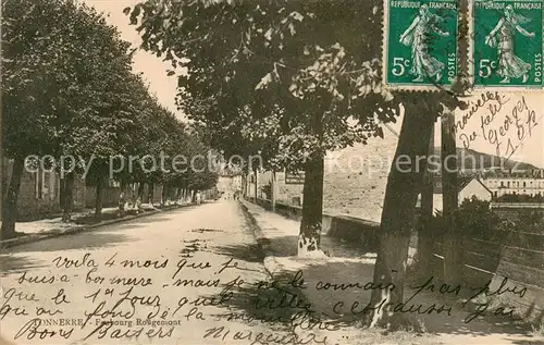 AK / Ansichtskarte Tonnerre Faubourg Rougemont Tonnerre