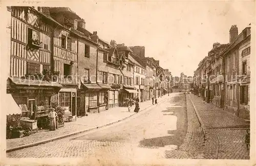 AK / Ansichtskarte Lisieux Rue de Caen Lisieux