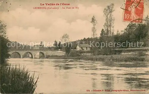 AK / Ansichtskarte Grimbosq Pont de Bry Grimbosq