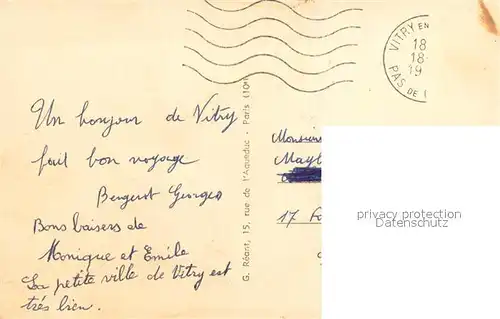 AK / Ansichtskarte Vitry en Artois Plage Monument Vitry en Artois