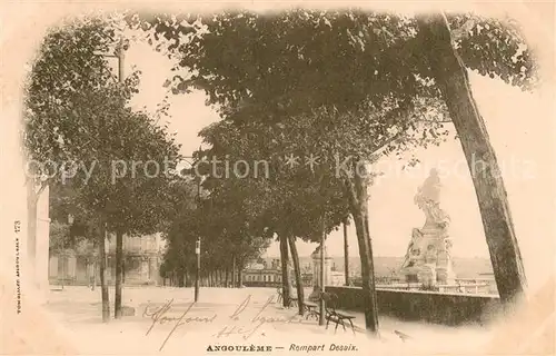 AK / Ansichtskarte Angouleme Rempart Desaix Angouleme