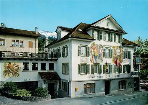 AK / Ansichtskarte Immensee Hotel Restaurant Hohle Gasse Immensee