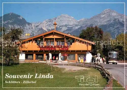 AK / Ansichtskarte Schlitters_Tirol Souvenir Linda Schlitters Tirol