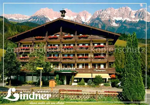 AK / Ansichtskarte Oberndorf_Tirol Hotel Lindner Oberndorf Tirol
