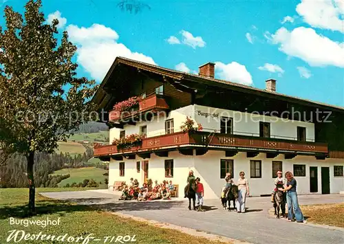 AK / Ansichtskarte Westendorf_Tirol Jugendgaestehaus Burgweghof Westendorf_Tirol