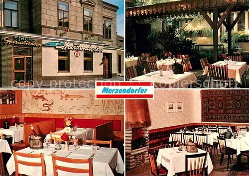 AK / Ansichtskarte Fischamend Fischspezialitaeten Merzendorfer Gastraeume Fischamend