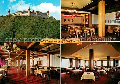 AK / Ansichtskarte Goettweig Stiftsrestaurant Goettweig Gastraeume 