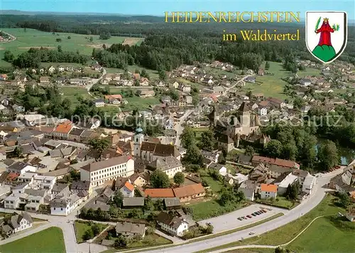 AK / Ansichtskarte Heidenreichstein Fliegeraufnahme Heidenreichstein
