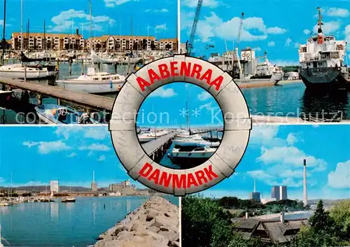 AK / Ansichtskarte Aabenraa_Apenrade Hafenpartien Aabenraa Apenrade