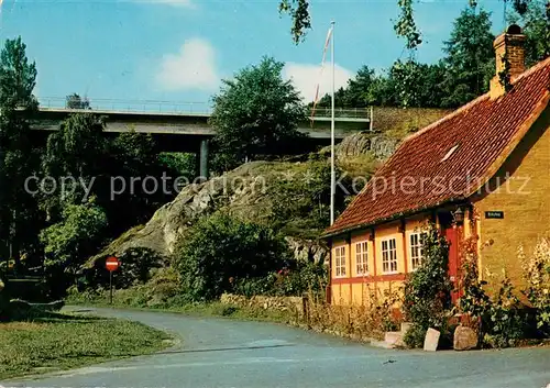 AK / Ansichtskarte Gudhjem Broen over Holkadalen Gudhjem