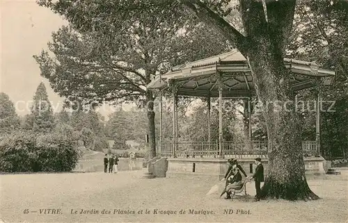 AK / Ansichtskarte Vitre_d_Ille et Vilaine Jardin des Plantes et Kiosque de Musique Vitre_d_Ille et Vilaine