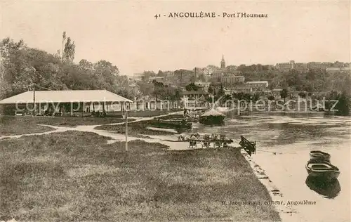 AK / Ansichtskarte Angouleme Port l Houmeau Angouleme