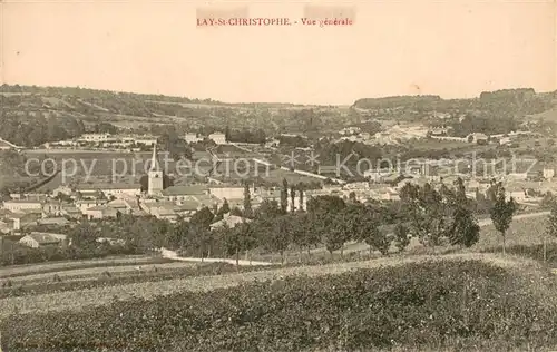 AK / Ansichtskarte Lay Saint Christophe Vue generale Lay Saint Christophe