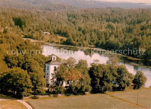 AK / Ansichtskarte Schweden Panorama mit Kirche Schweden