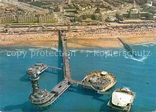 AK / Ansichtskarte Scheveningen Pier Fliegeraufnahme Scheveningen