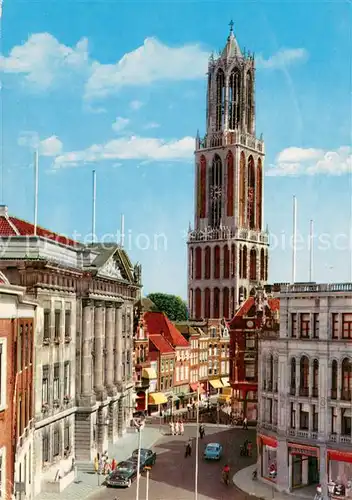 AK / Ansichtskarte Utrecht Stadhuis en Dom Utrecht