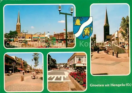 AK / Ansichtskarte Hengelo Ortsmotive mit Kirchen Hengelo