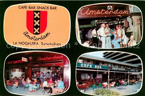 AK / Ansichtskarte Amsterdam_Niederlande Cafe Bar Snack Bar  Amsterdam_Niederlande