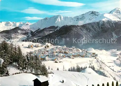 AK / Ansichtskarte Serfaus_Tirol Wintersportplatz Panorama Serfaus Tirol