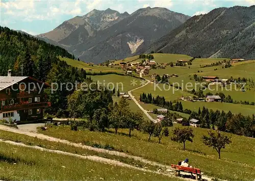 AK / Ansichtskarte Hinterthiersee Panorama mit Sonnwendjoch Hinterthiersee