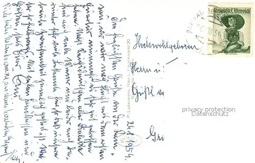 AK / Ansichtskarte Ramsau_Dachstein_Steiermark Pension Gehrer Ramsau_Dachstein