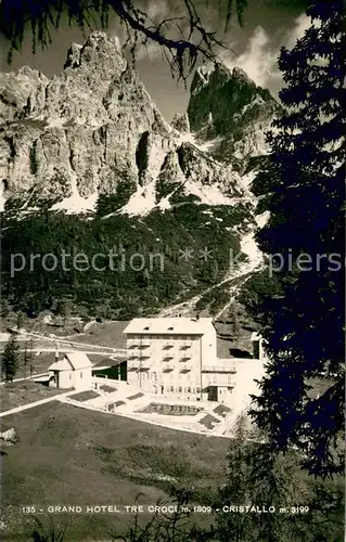 AK / Ansichtskarte Cristallo Grand Hotel Tre Croci Cristallo