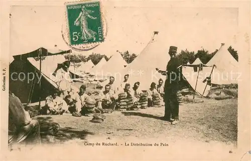 AK / Ansichtskarte Camp_du_Ruchard La distribution du pain Camp_du_Ruchard