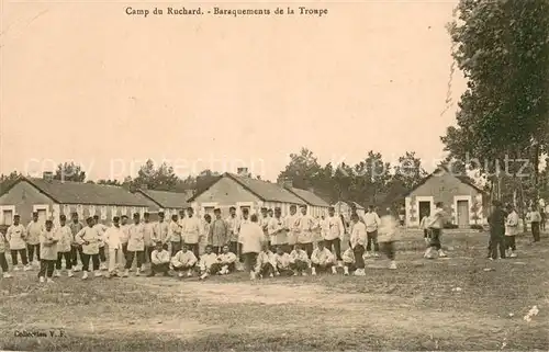 AK / Ansichtskarte Camp_du_Ruchard Baraquements de la troupe Camp_du_Ruchard