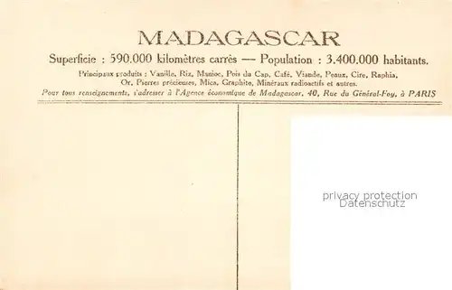 AK / Ansichtskarte Madagascar Pirogues chargees de fecule Madagascar