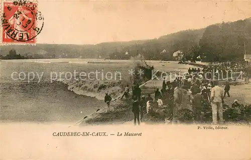 AK / Ansichtskarte Caudebec en Caux Le Mascaret Caudebec en Caux