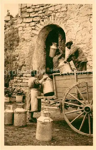 AK / Ansichtskarte Roquefort_Landes Reception du lait Roquefort_Landes
