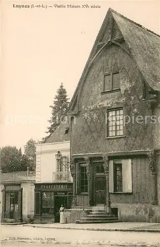 AK / Ansichtskarte Luynes_Indre et Loire Vieille maison XVe siecle Luynes Indre et Loire
