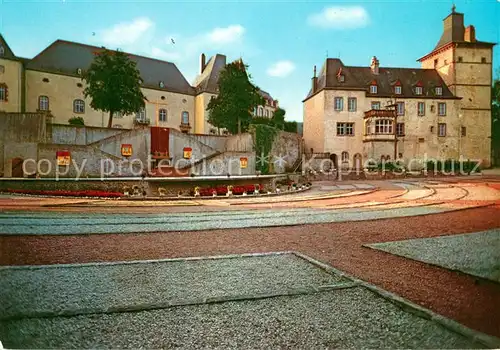 AK / Ansichtskarte Wiltz_Luxembourg Le Chateau Theatre en plein air Festival international de renom Wiltz Luxembourg