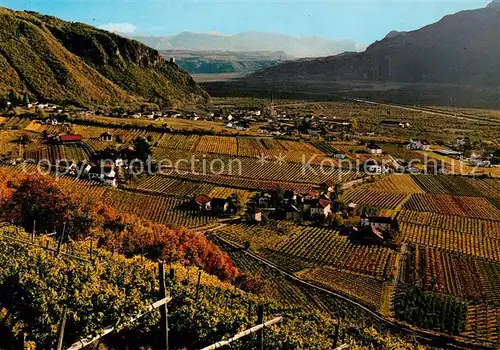 AK / Ansichtskarte Terlano_Suedtirol Weindorf im Etschtal bei Bozen  Terlano_Suedtirol