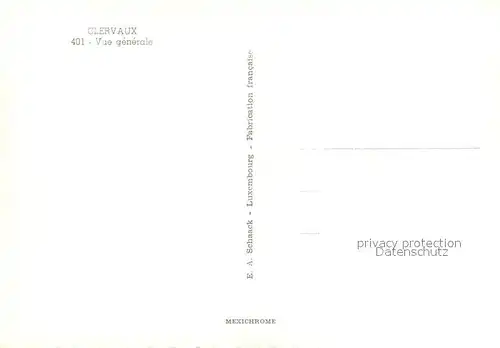 AK / Ansichtskarte Clervaux Vue generale Clervaux