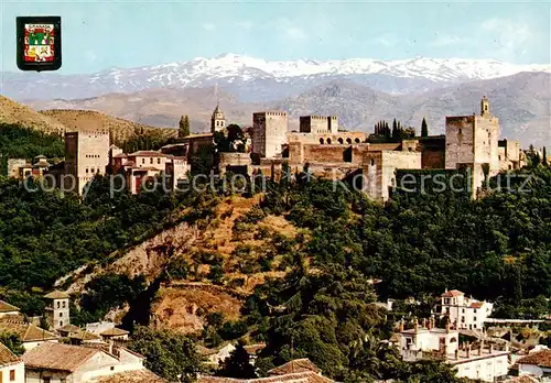 AK / Ansichtskarte Granada_Andalucia Alhambra y Sierra Nevada Granada Andalucia