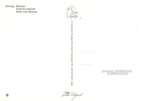 AK / Ansichtskarte Herning Museum Herning