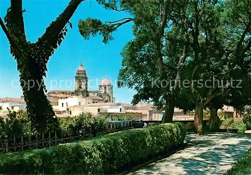 AK / Ansichtskarte Erice Panorama dal Balio con la Chiesa di S Cataldo Erice