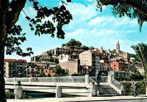 AK / Ansichtskarte Ventimiglia_Liguria Ponte sul Roja e Citta vecchia 